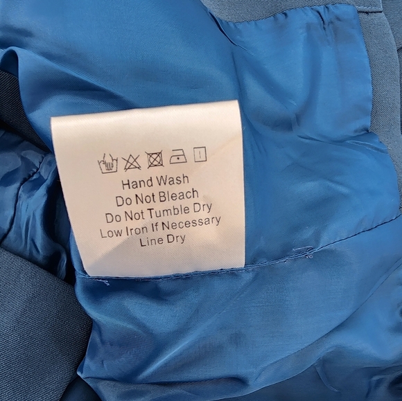 Reveriee Blue Button Front Blazer Brand New Size Small - Picture 9 of 12